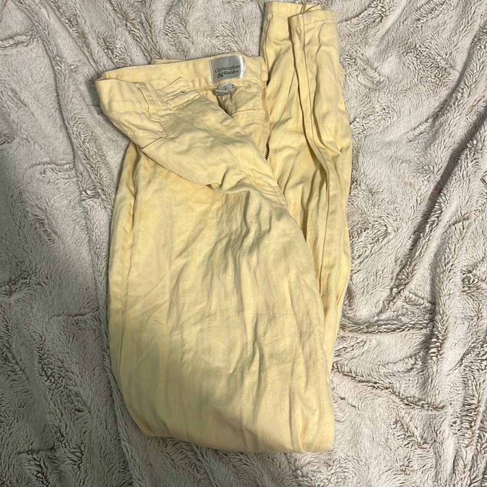 Yellow fun jeans
